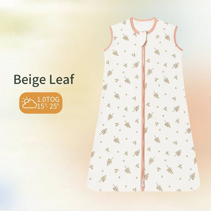 Baby Sleeping Bag Summer Thin Baby Sleepsack Kids Sleepwear Anti - Kick Blanket 3 - 18Months Animal Cartoon Print 100% Cotton - Smart Simple