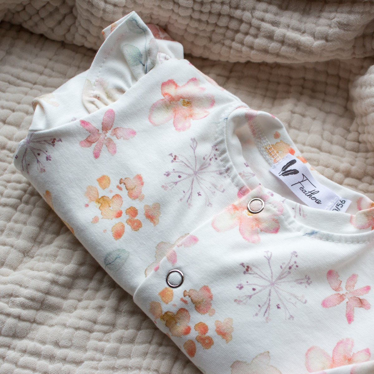 Boxpakje ruffle painted flower - Smart Simple