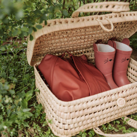 Anton animal rubberboots - Mahogany - Smart Simple
