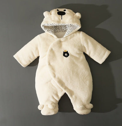 Baby Herfst Romper – Warm Éénstukje voor Buiten