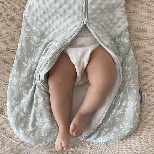 Sleep Sack 3 - 24 Months Warm Soft Doudou Patchwork 2.5Tog Keep Warm Sleeveless 2 - Ways Zipper Anti - Kick Blanket - Smart Simple