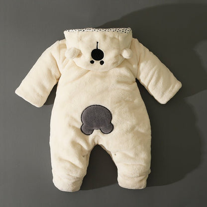 Baby Herfst Romper – Warm Éénstukje voor Buiten