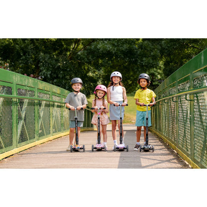 BOLDCUBE Kinderstep met 3 wielen - Unicorn Land - voor jongens & meisjes van 5 - 10  jaar