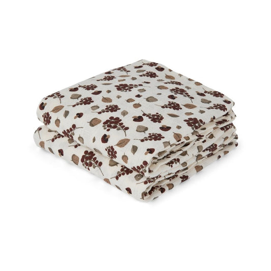 Bao mousselinedoek 2 - pack met print - Smart Simple