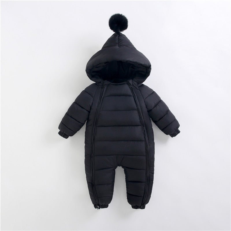 Newborn katoenen jas – warme babyjas met capuchon