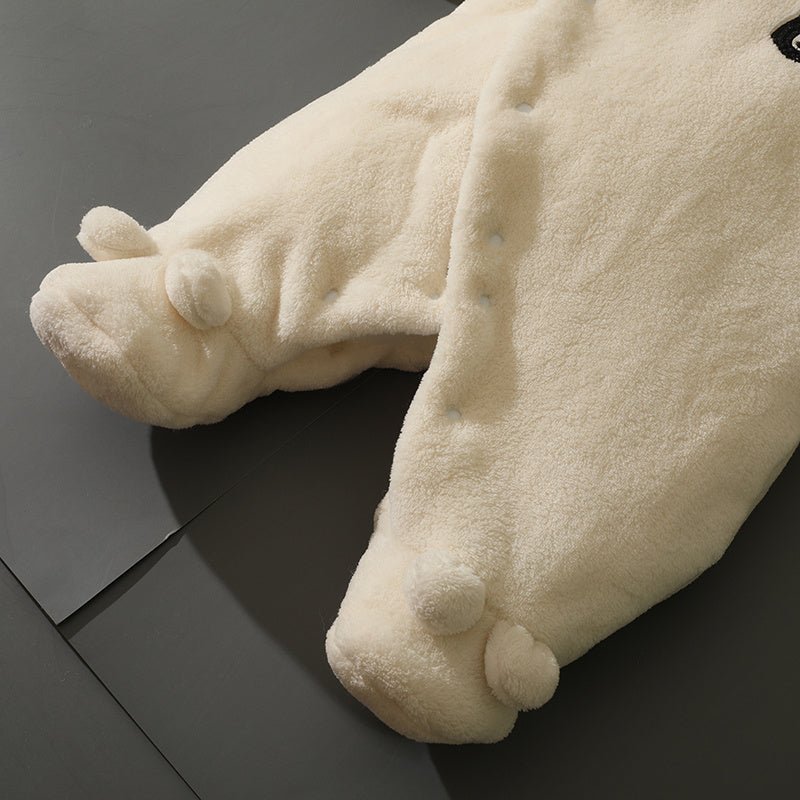 Baby Herfst Romper – Warm Éénstukje voor Buiten