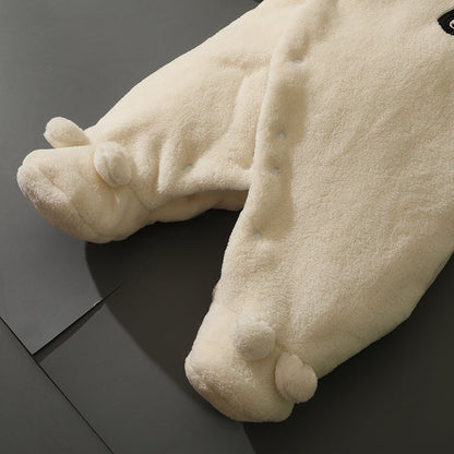 Baby Herfst Romper – Warm Éénstukje voor Buiten